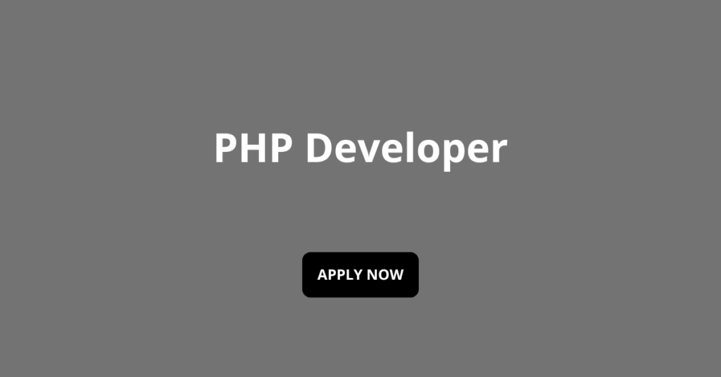 PHP Developer