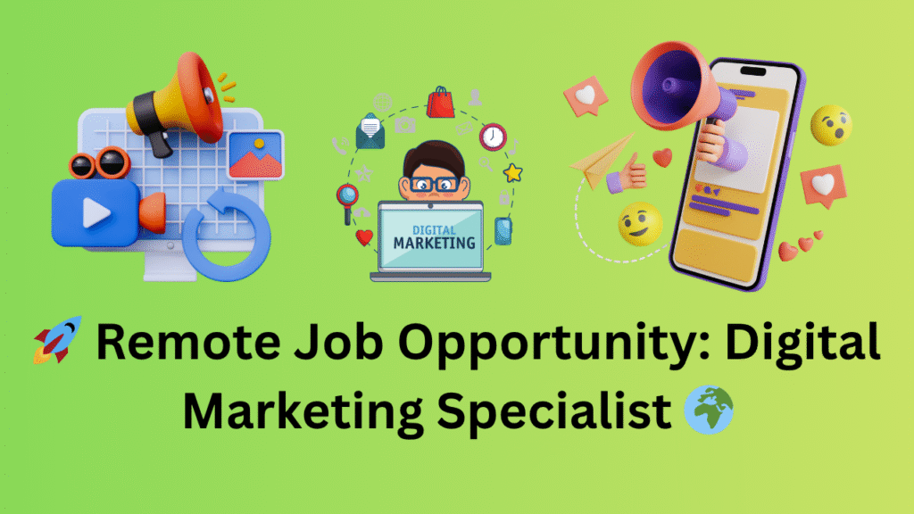 Digital Marketing Specialist web post