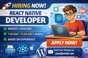 Homepage 3 React Native Developer